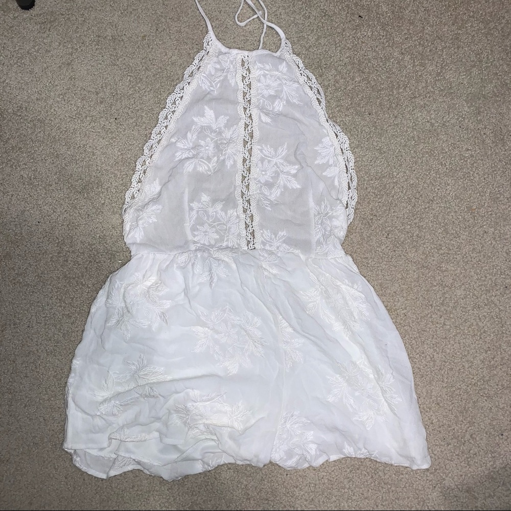White Lace Tobi Romper